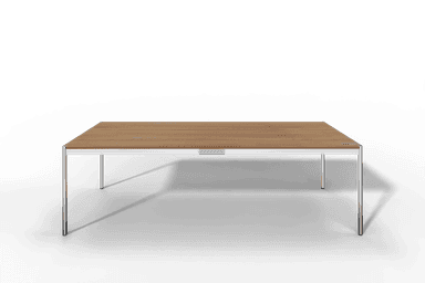 USM Haller Tisch, Tiefe 1000 mm, Holz furniert, geölt / lackiert, Oberfläche wählbar, Länge wählbar Produktbild