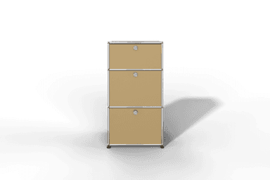 USM Haller schmales Highboard mit 3 Klapptüren. Produktbild
