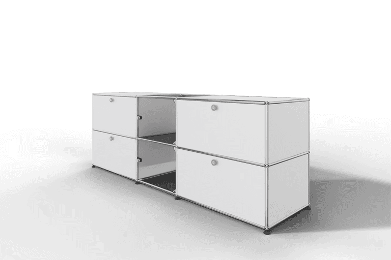 USM Haller Sideboard mit Vitrinen-Element Produktbild