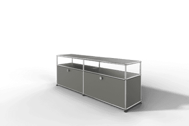 USM Haller Lowboard, mit 2 Klapptüren, von Paul Schärer & Fritz Haller Produktbild
