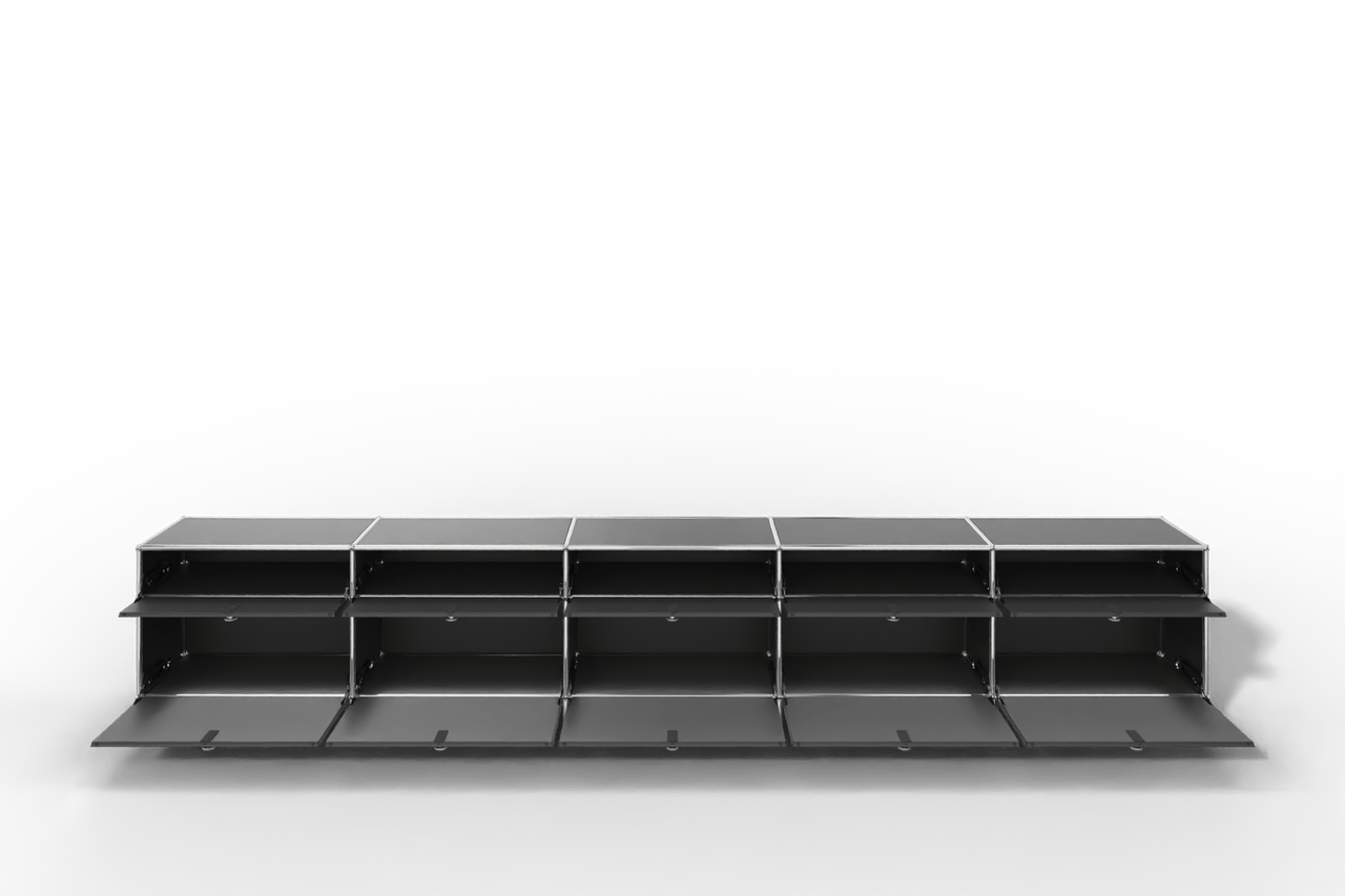 USM Haller Sideboard, 10 Klapptüren, Beige Produktbild