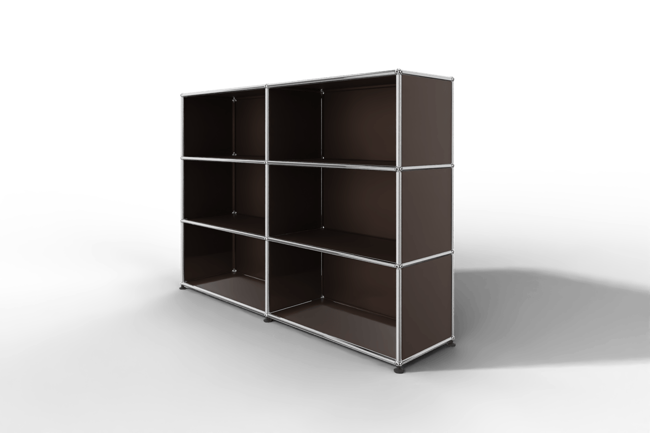 USM Haller Highboard mit 6 offenen Fächern in 14 Farben Produktbild