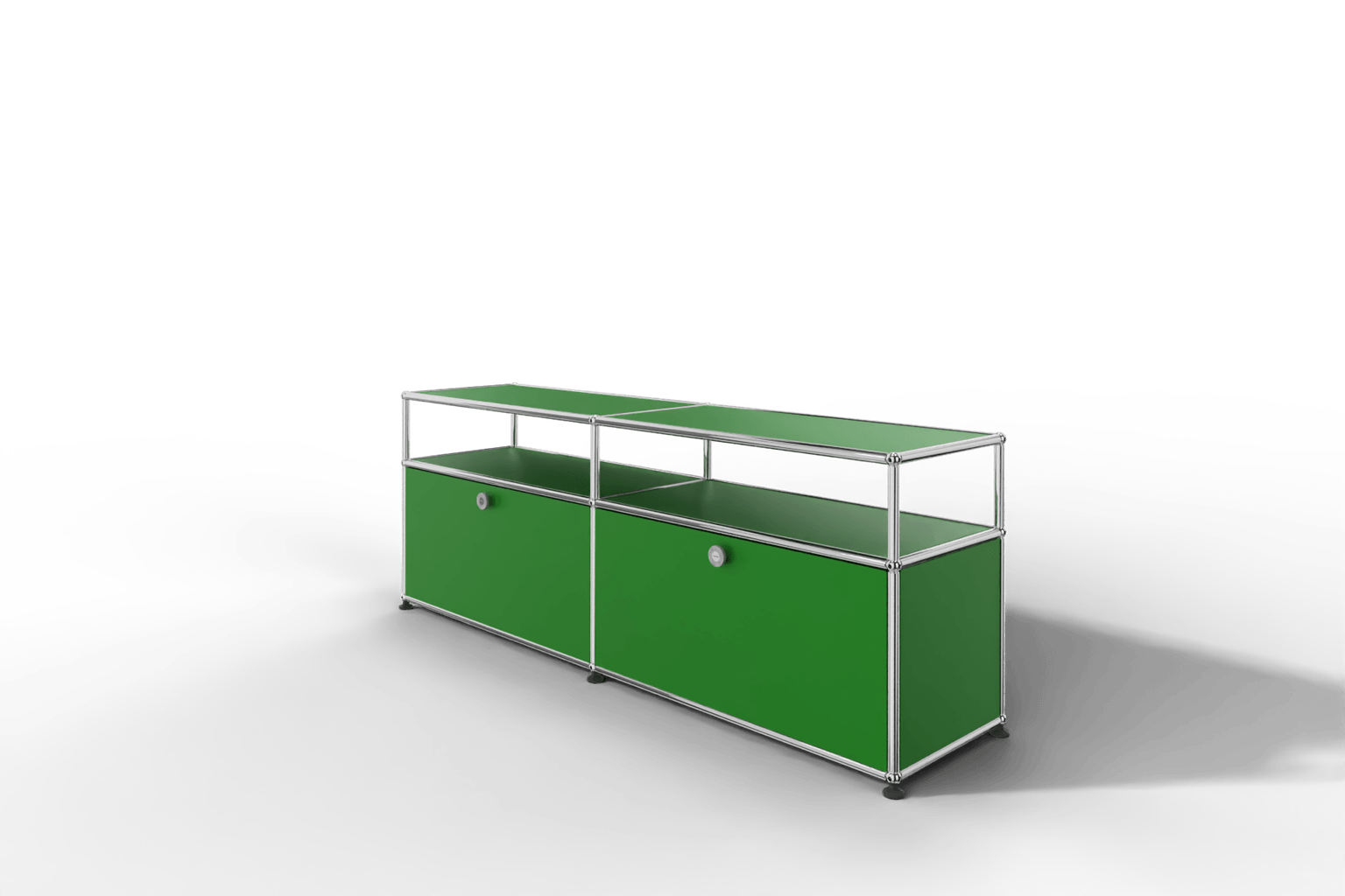USM Haller Lowboard, mit 2 Klapptüren, von Paul Schärer & Fritz Haller Produktbild
