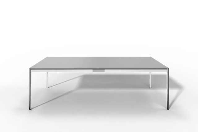 USM Haller Tisch, Tiefe 1000 mm, in Kunstharz, aus 4 Farben wählbar, Tischlänge wählbar