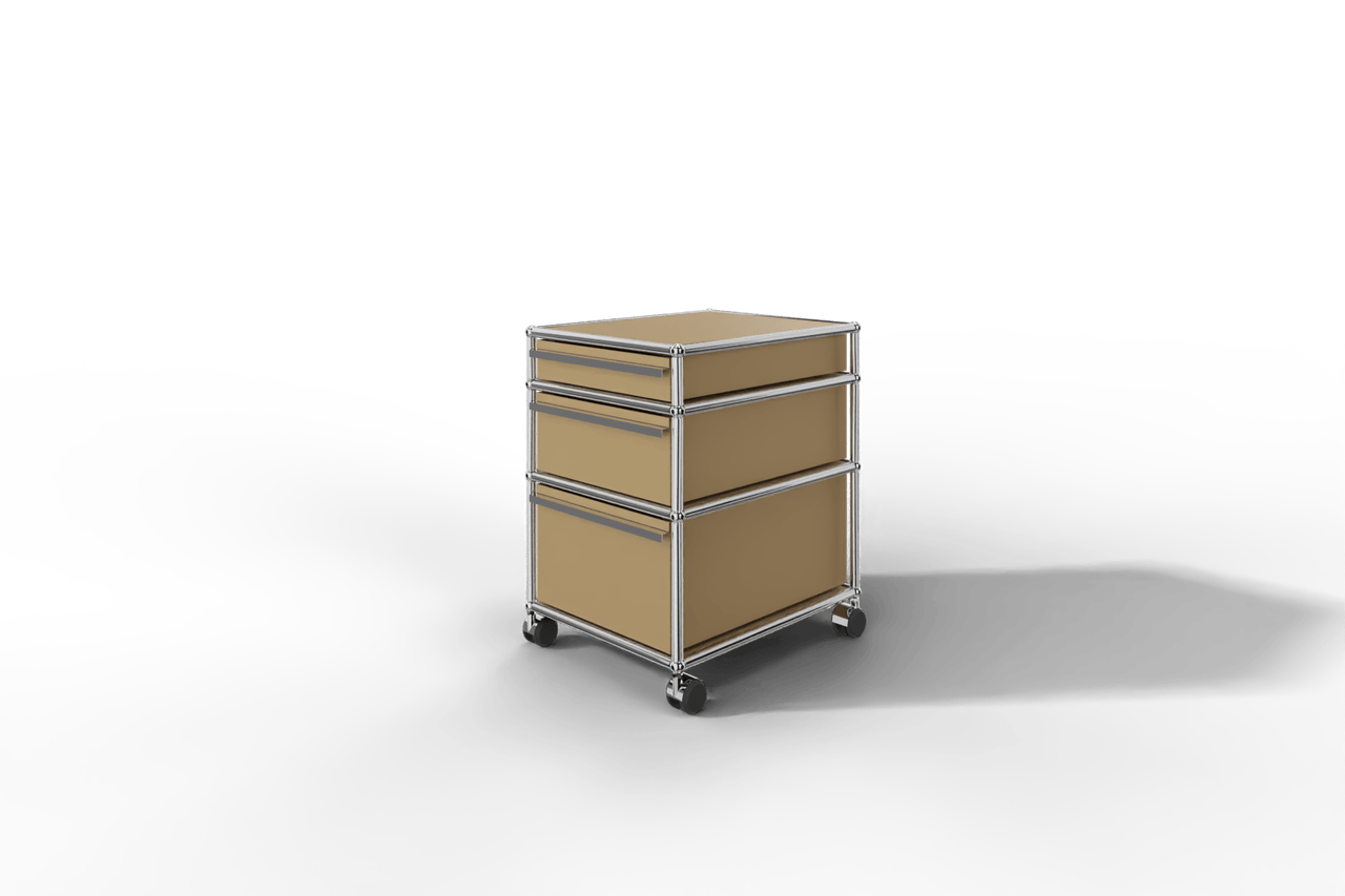 USM Haller Rollcontainer mit 3 Schüben, in 14 Farben konfigurierbar Produktbild