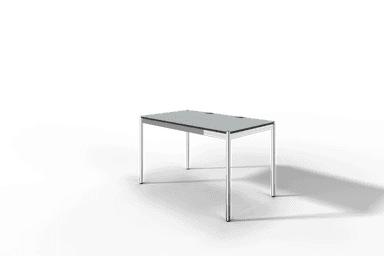 USM Haller Tisch Plus,Tiefe 750 mm, Oberfläche Linoleum Produktbild