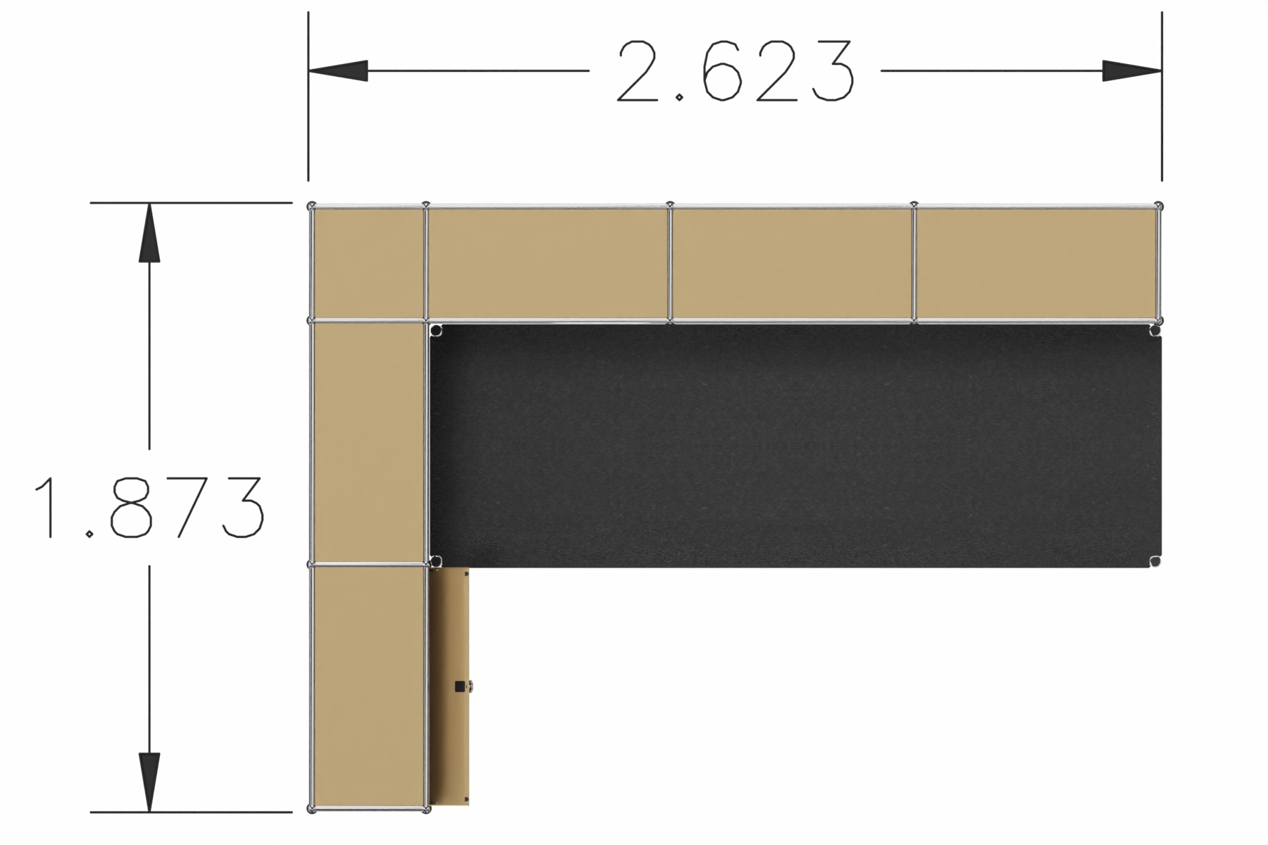 USM Haller Theke V3 Produktbild