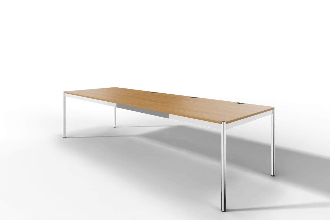 USM Haller Tisch Plus,Tiefe 1000 mm, Oberfläche Holz furniert Produktbild