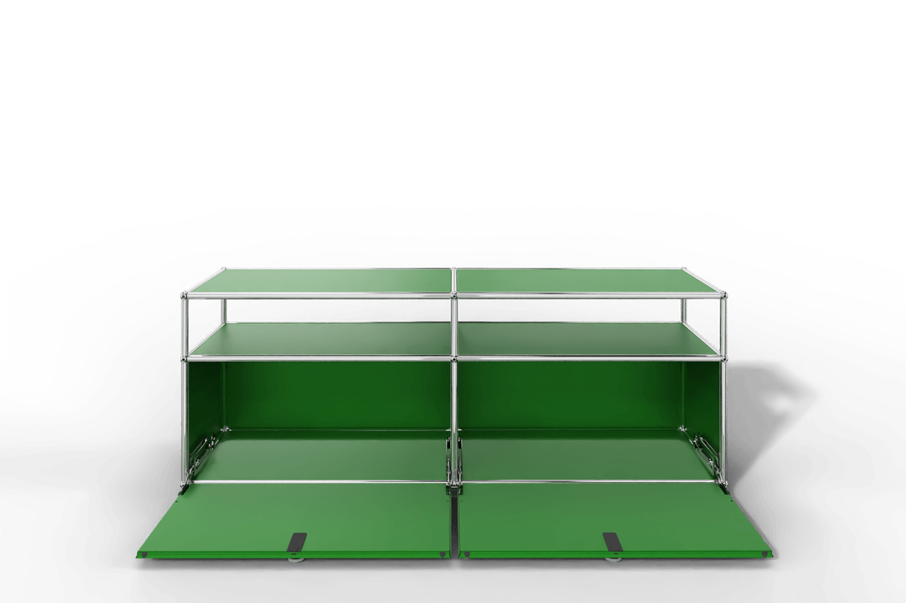 USM Haller Lowboard, mit 2 Klapptüren, von Paul Schärer & Fritz Haller Produktbild