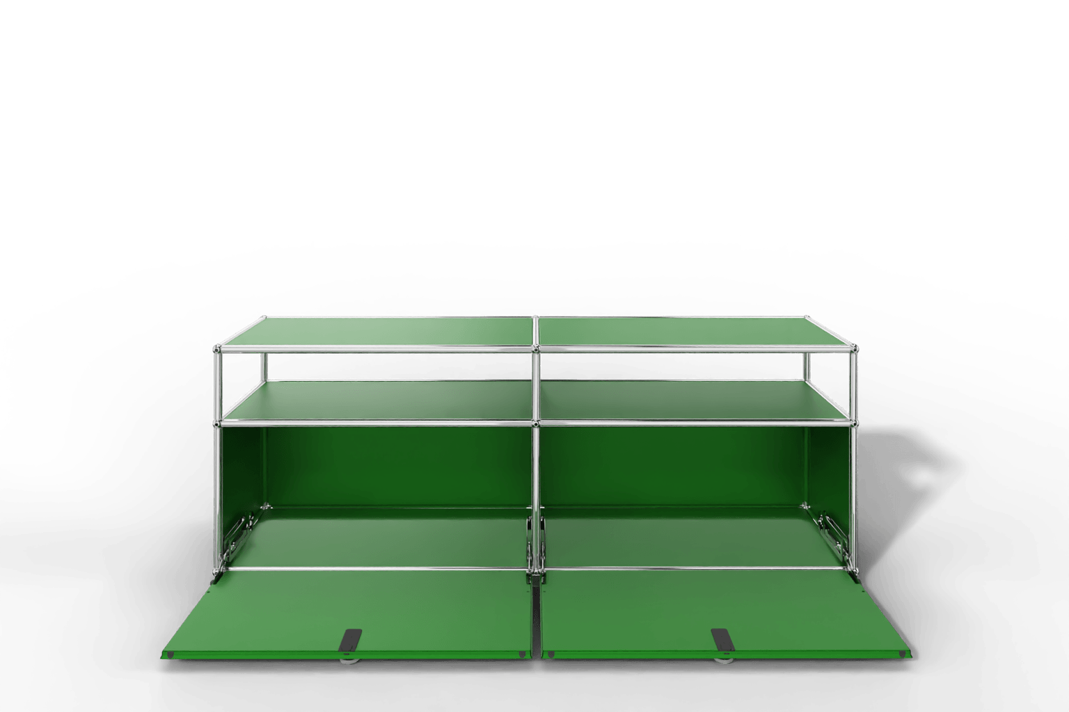 USM Haller Lowboard, mit 2 Klapptüren, von Paul Schärer & Fritz Haller Produktbild