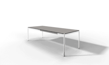 USM Haller Tisch, Tiefe 1000 mm, in Fenix, aus 3 Farben wählbar, Tischlänge wählbar Produktbild