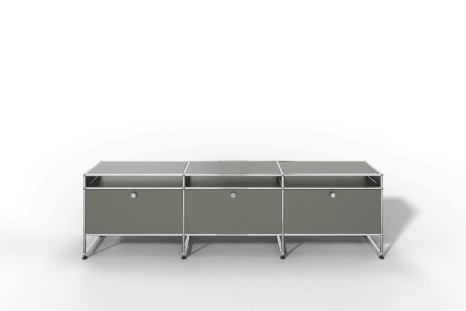 USM Haller TV-Lowboard, von Paul Schärer & Fritz Haller Produktbild