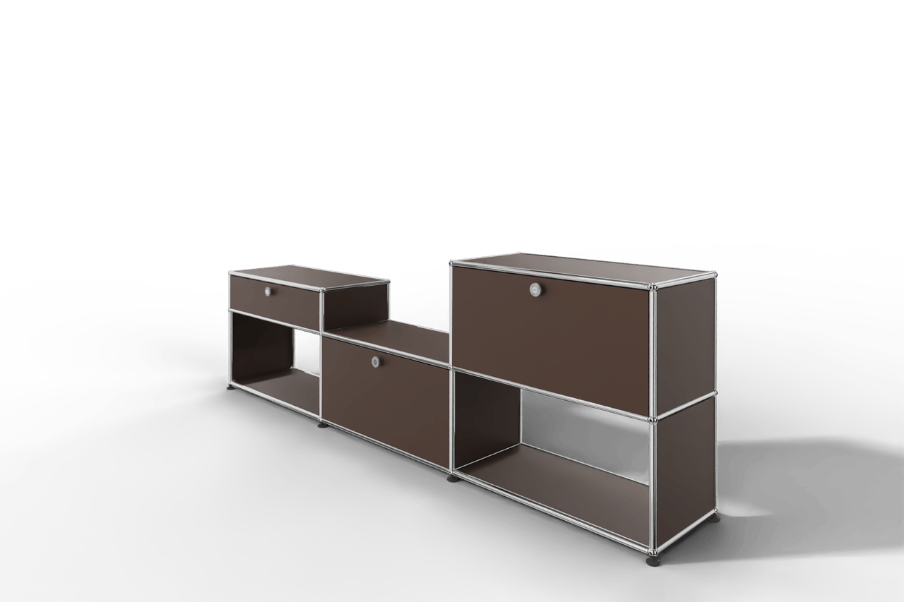 USM Haller Sideboard, 2 Klapptüren und 1 Schubkasten Produktbild