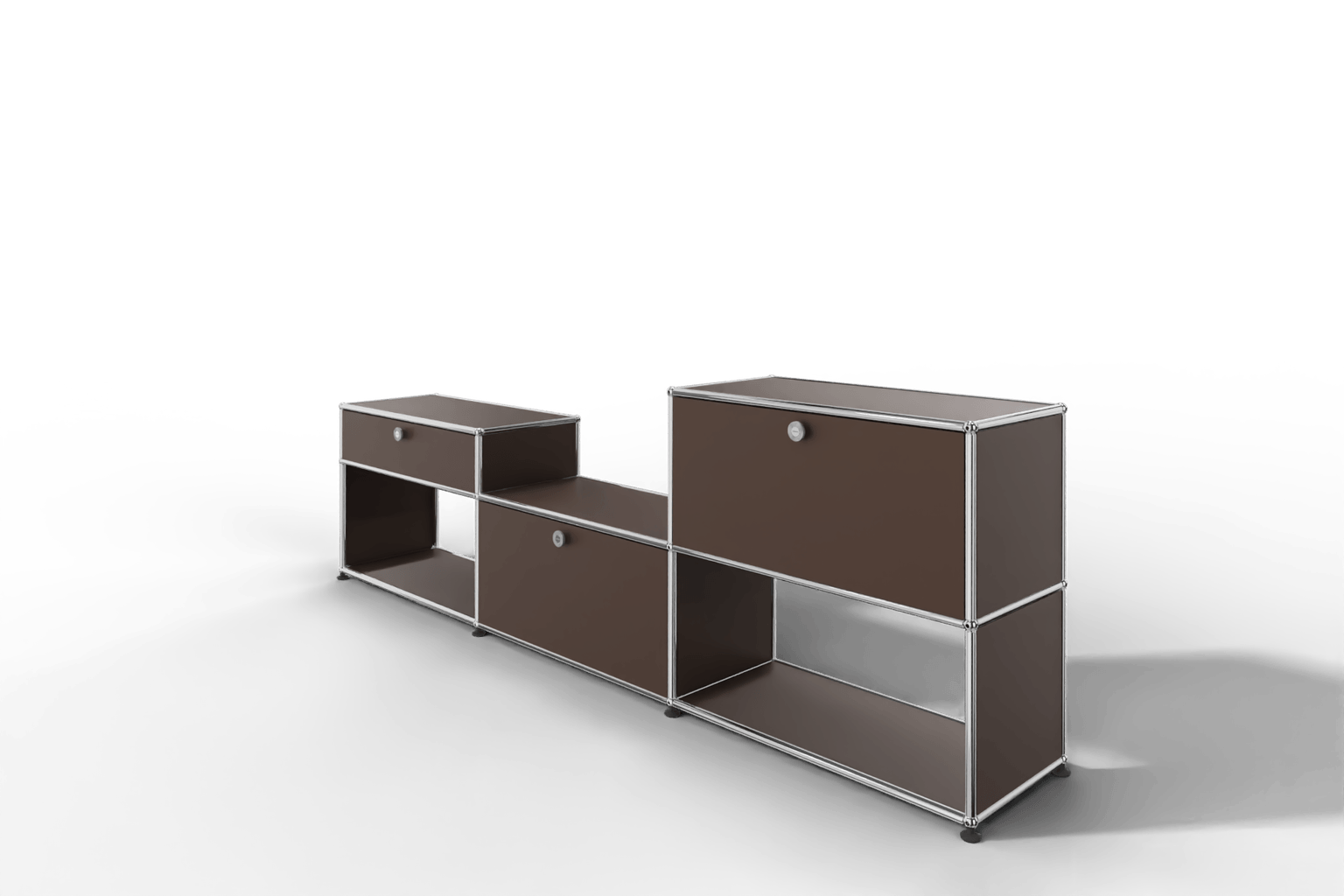 USM Haller Sideboard, 2 Klapptüren und 1 Schubkasten Produktbild