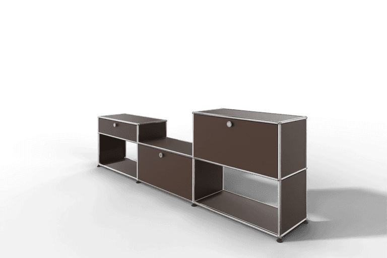 USM Haller Sideboard, 2 Klapptüren und 1 Schubkasten Produktbild