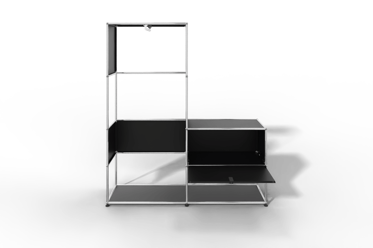 USM Haller Garderobe, 1500 mm breit, mit Klapptüre Produktbild