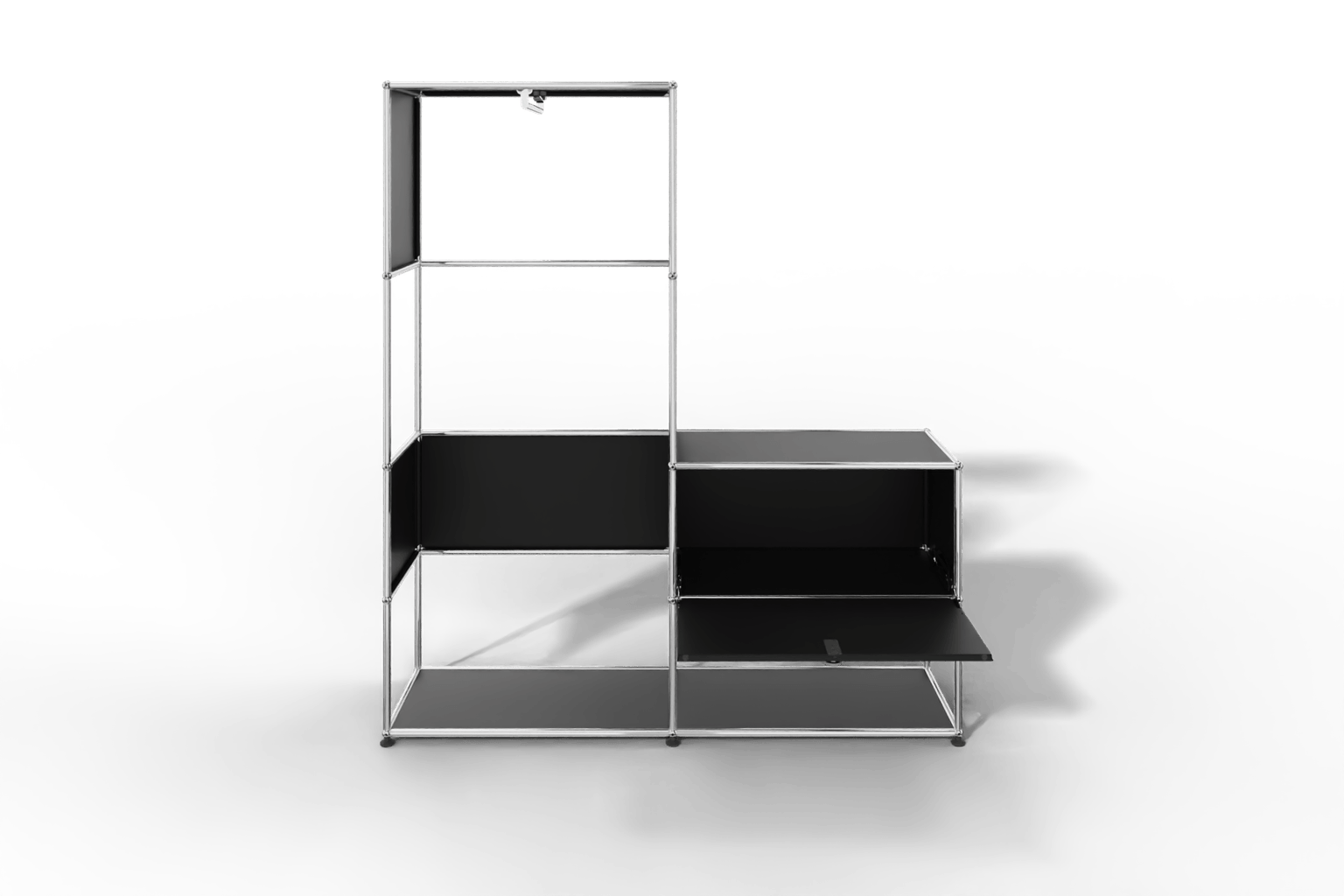 USM Haller Garderobe, 1500 mm breit, mit Klapptüre Produktbild