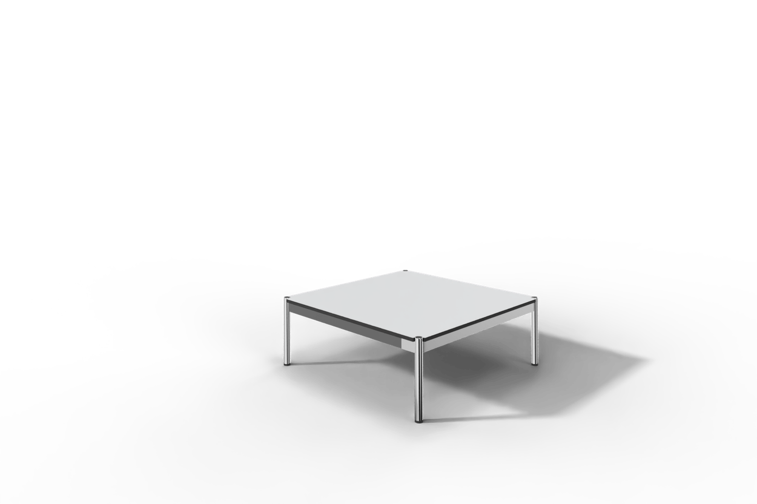 USM Haller Couchtisch, 1000 x 1000 mm in Kunstharz Produktbild
