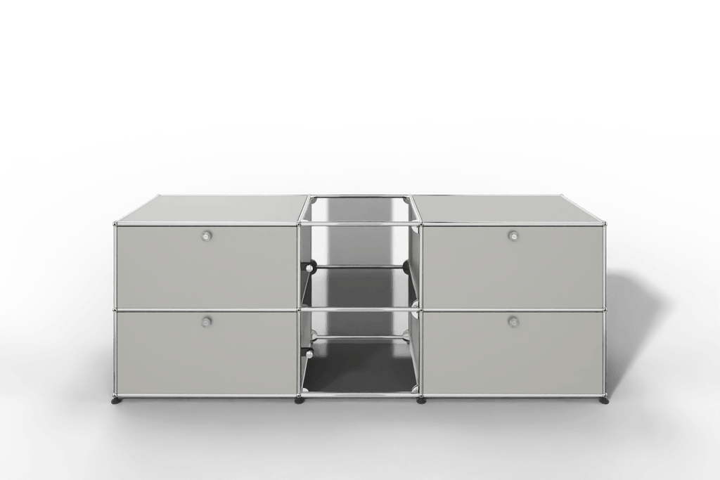 USM Haller Sideboard mit Vitrinen-Element Produktbild