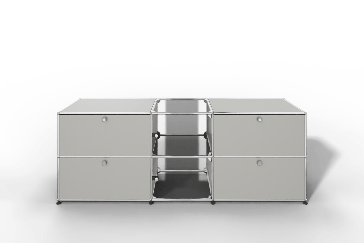 USM Haller Sideboard mit Vitrinen-Element Produktbild