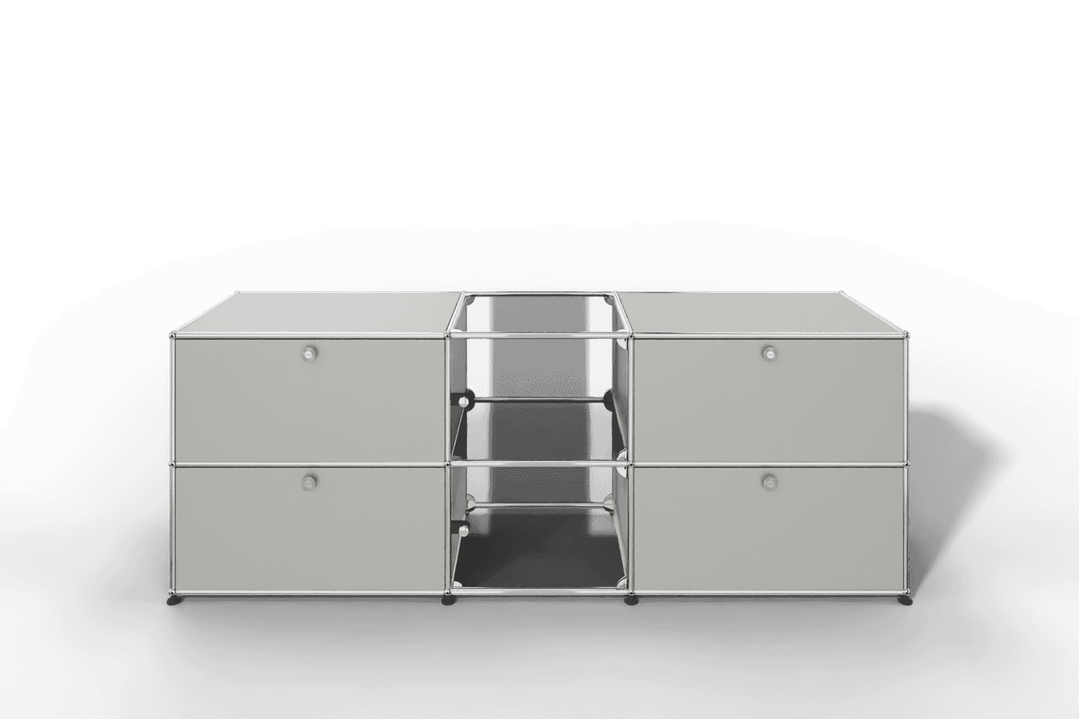 USM Haller Sideboard mit Vitrinen-Element Produktbild