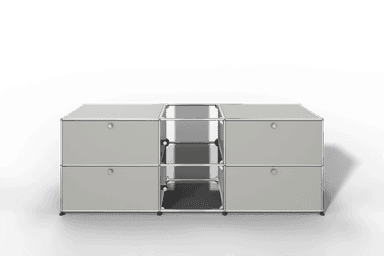 USM Haller Sideboard mit Vitrinen-Element Produktbild