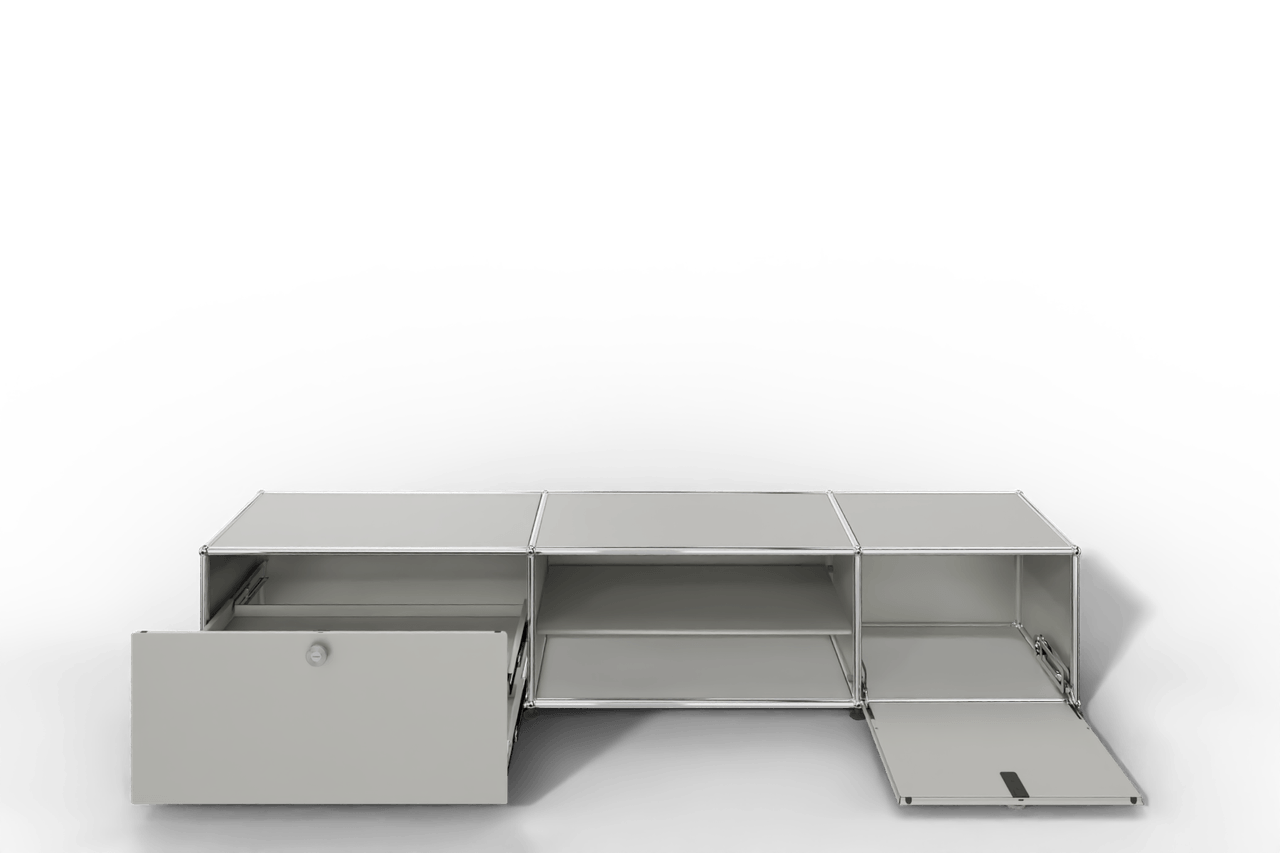 USM Haller TV-Lowboard mit Schublade und Klapptür Produktbild