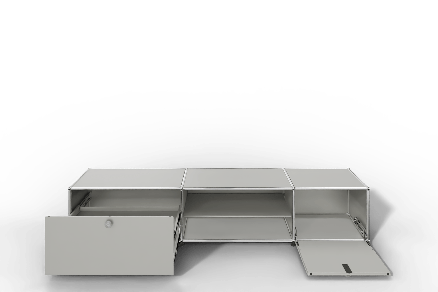 USM Haller TV-Lowboard mit Schublade und Klapptür Produktbild