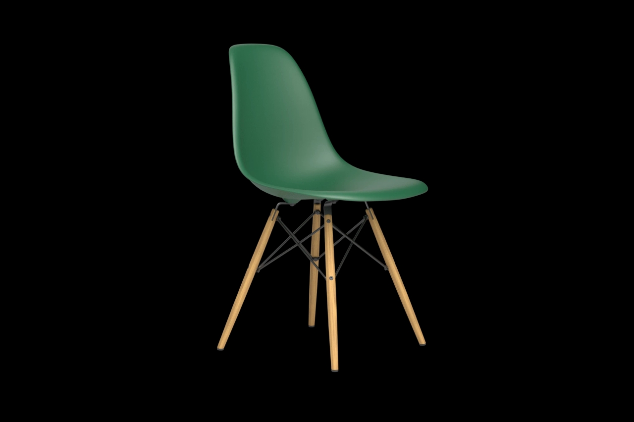 Eames Plastic Side Chair DSW Produktbild