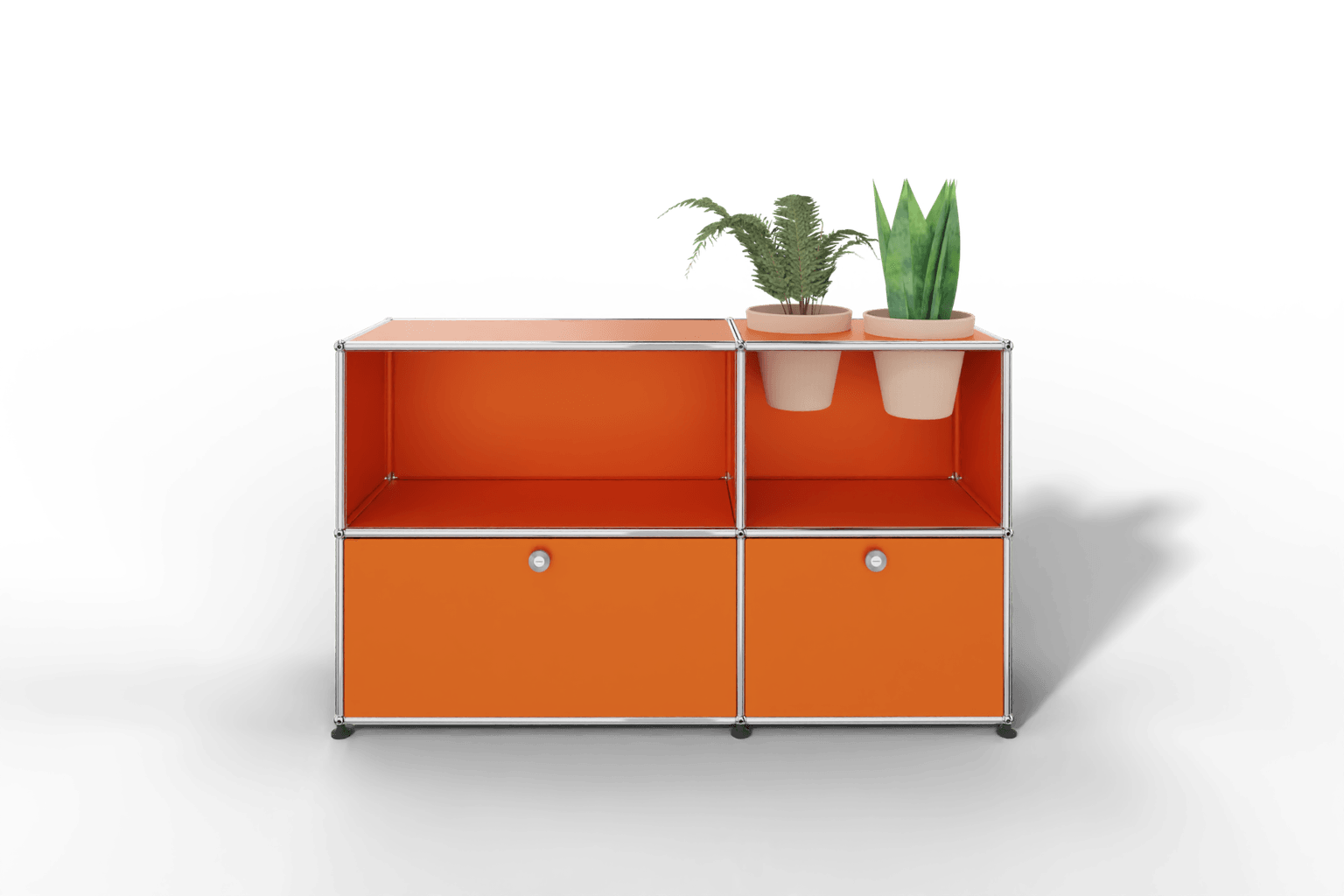 USM Haller Sideboard mit Klapptüren und Pflanzeneinsatz Produktbild