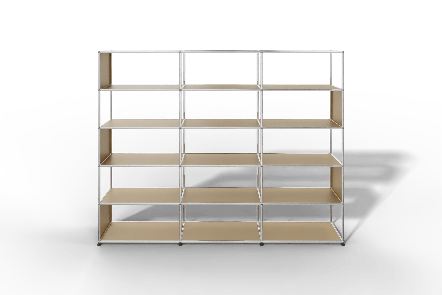 USM Haller Bücherregal, 15 offene Fächer Produktbild