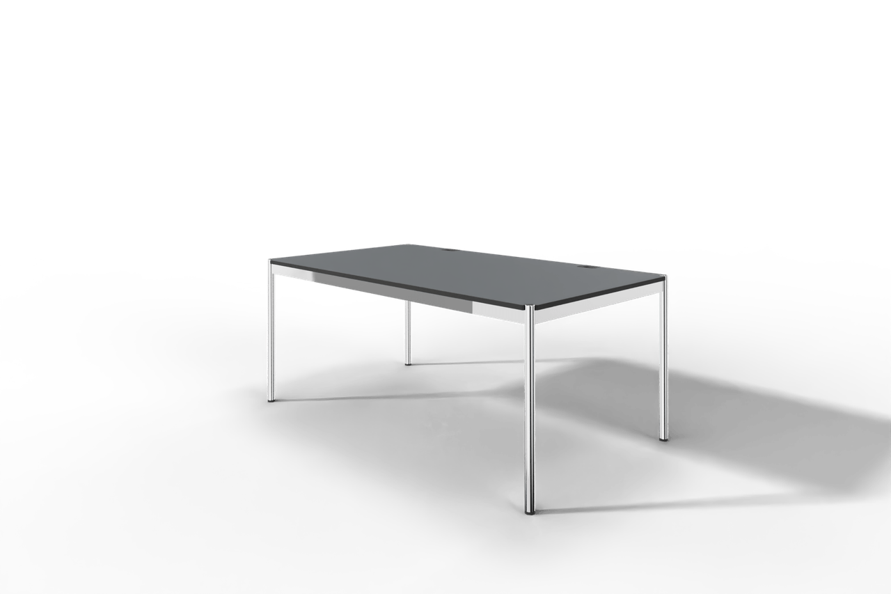 USM Haller Tisch Plus,Tiefe 1000 mm, Oberfläche Linoleum Produktbild
