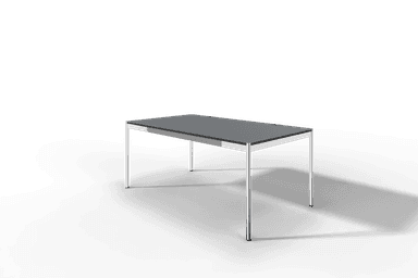 USM Haller Tisch Plus,Tiefe 1000 mm, Oberfläche Linoleum Produktbild