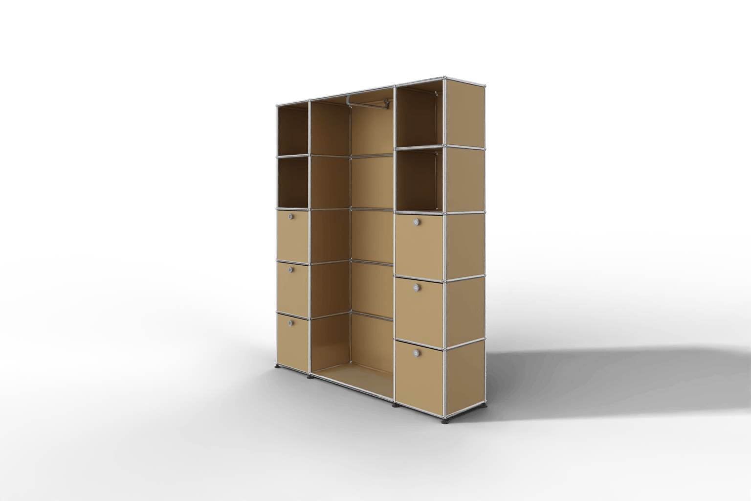 USM Haller Garderobe, 1450 mm breit, mit Klapptüren Produktbild