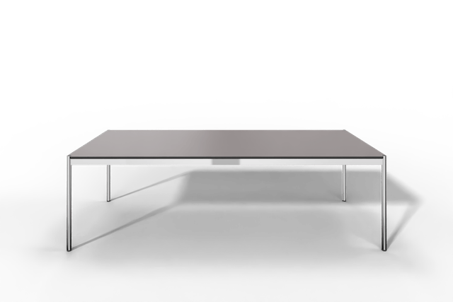 USM Haller Tisch, Tiefe 1000 mm, in Kunstharz, aus 4 Farben wählbar, Tischlänge wählbar