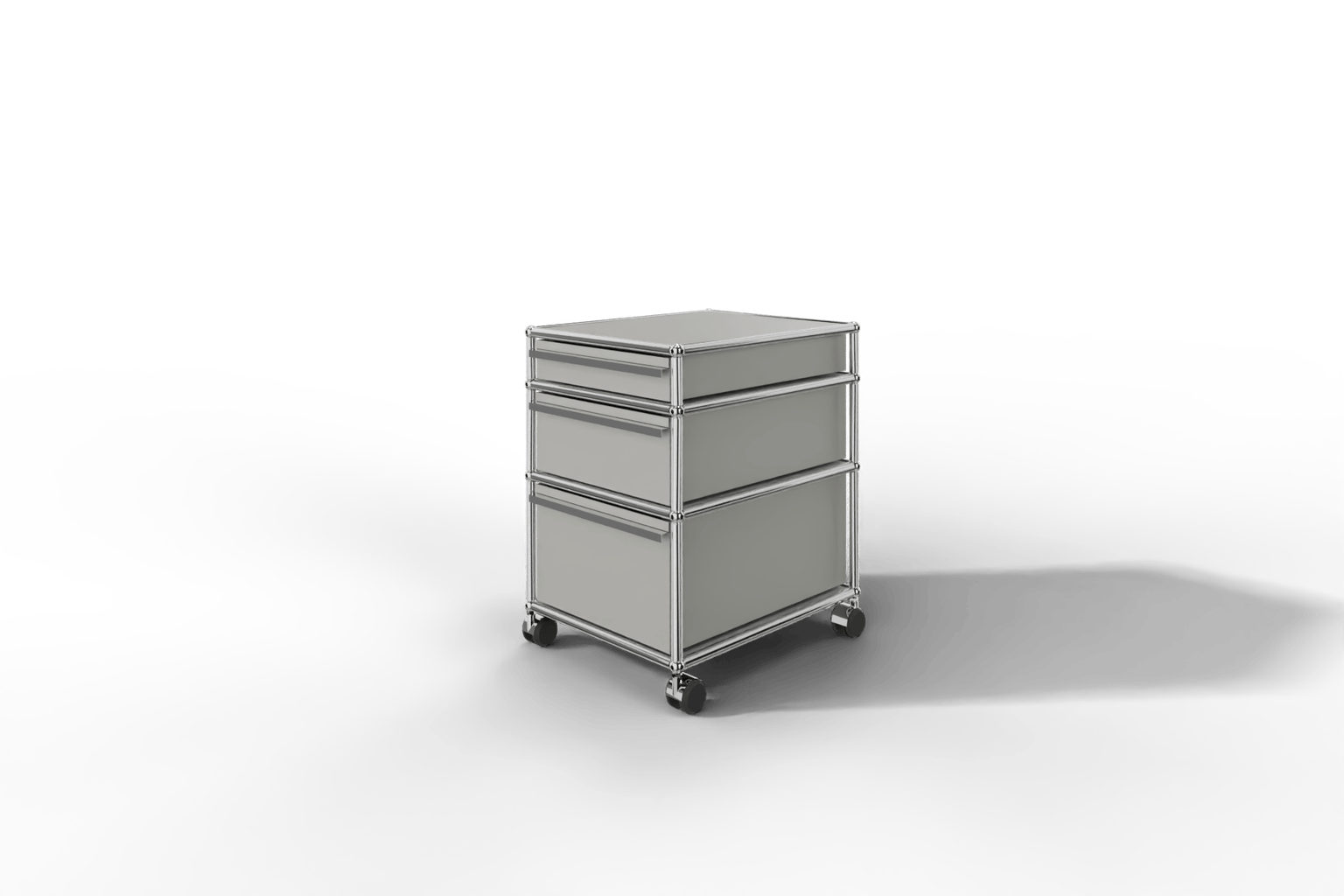 USM Haller Rollcontainer mit 3 Schüben, in 14 Farben konfigurierbar Produktbild