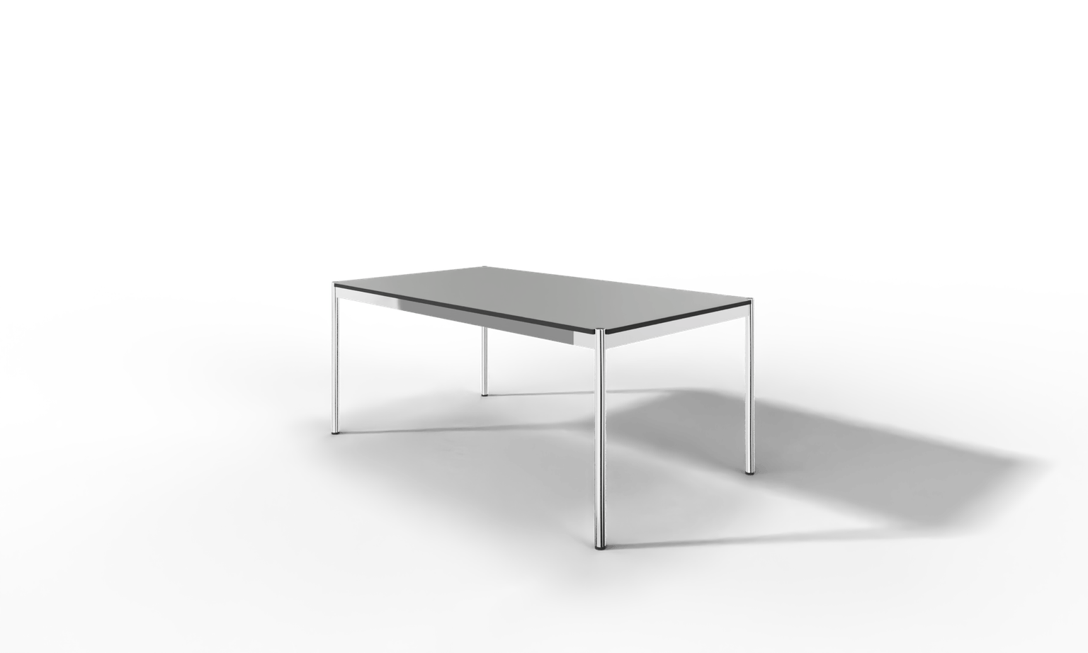 USM Haller Tisch, Tiefe 1000 mm, in Kunstharz, aus 4 Farben wählbar, Tischlänge wählbar Produktbild