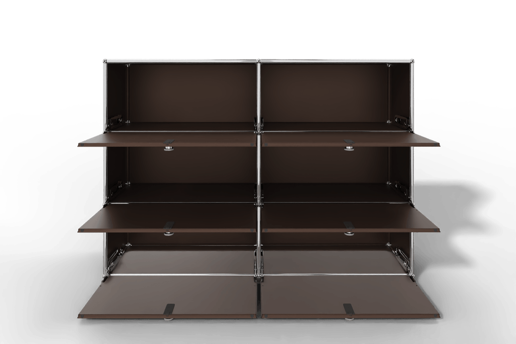 USM Haller Highboard, mit 6 Klapptüren, von Paul Schärer & Fritz Haller Produktbild