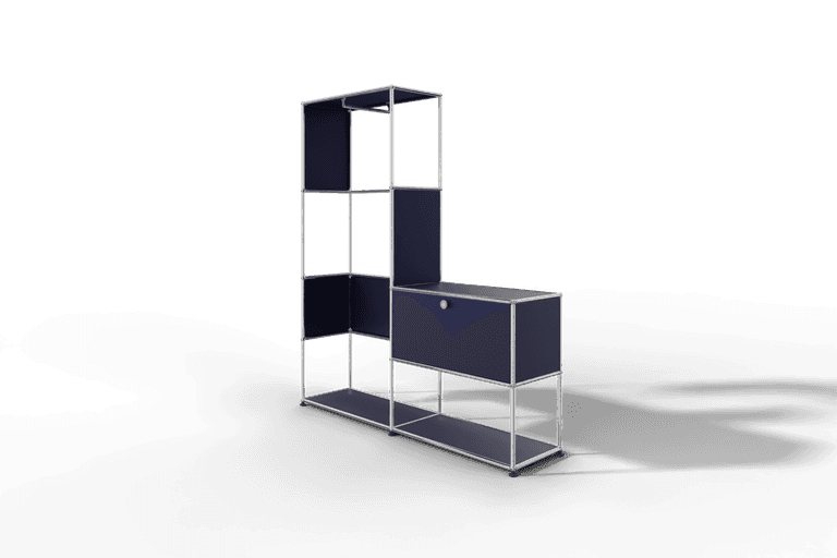 USM Haller Garderobe, 1500 mm breit, mit Klapptüre Produktbild