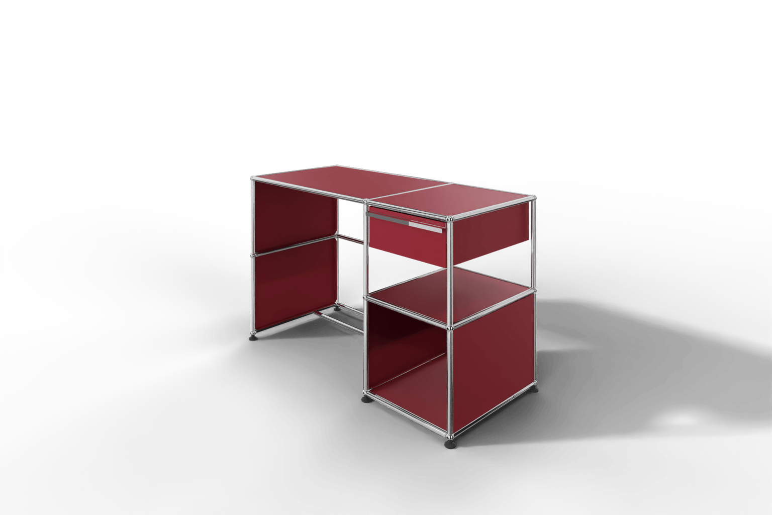 USM Haller Arbeitsplatz mit Schublade Produktbild