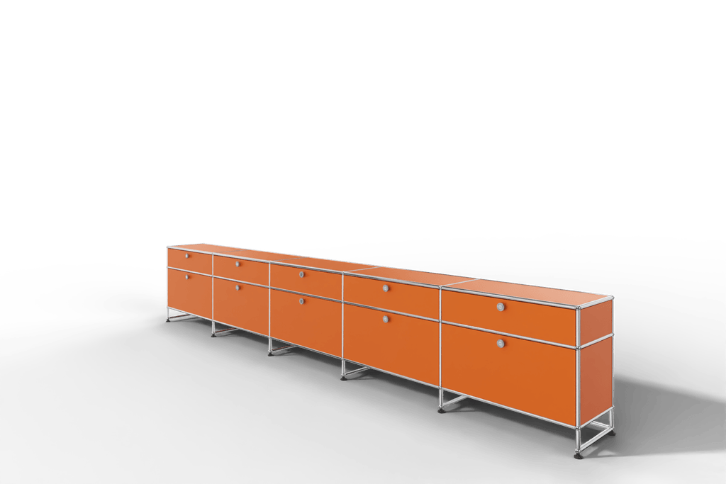 USM Haller Sideboard, 10 Klapptüren, Beige Produktbild