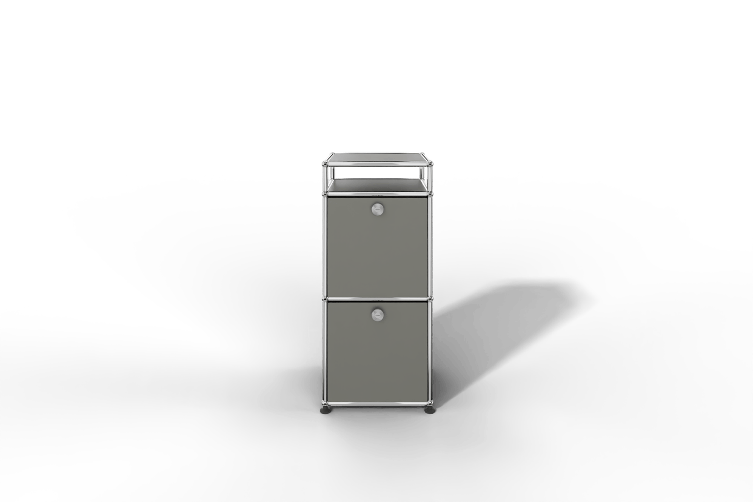 Schmales Highboard mit 2 Klapptüren Produktbild