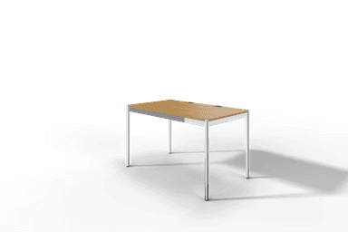 USM Haller Tisch Plus,Tiefe 750 mm, Oberfläche Holz furniert Produktbild