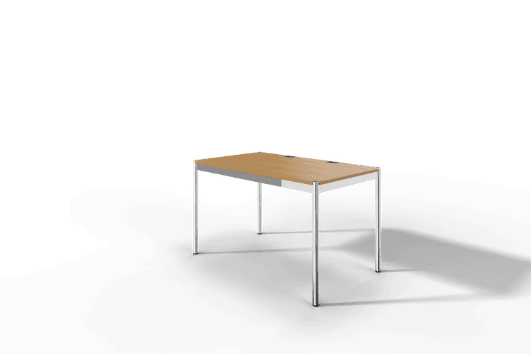 USM Haller Tisch Plus,Tiefe 750 mm, Oberfläche Holz furniert Produktbild
