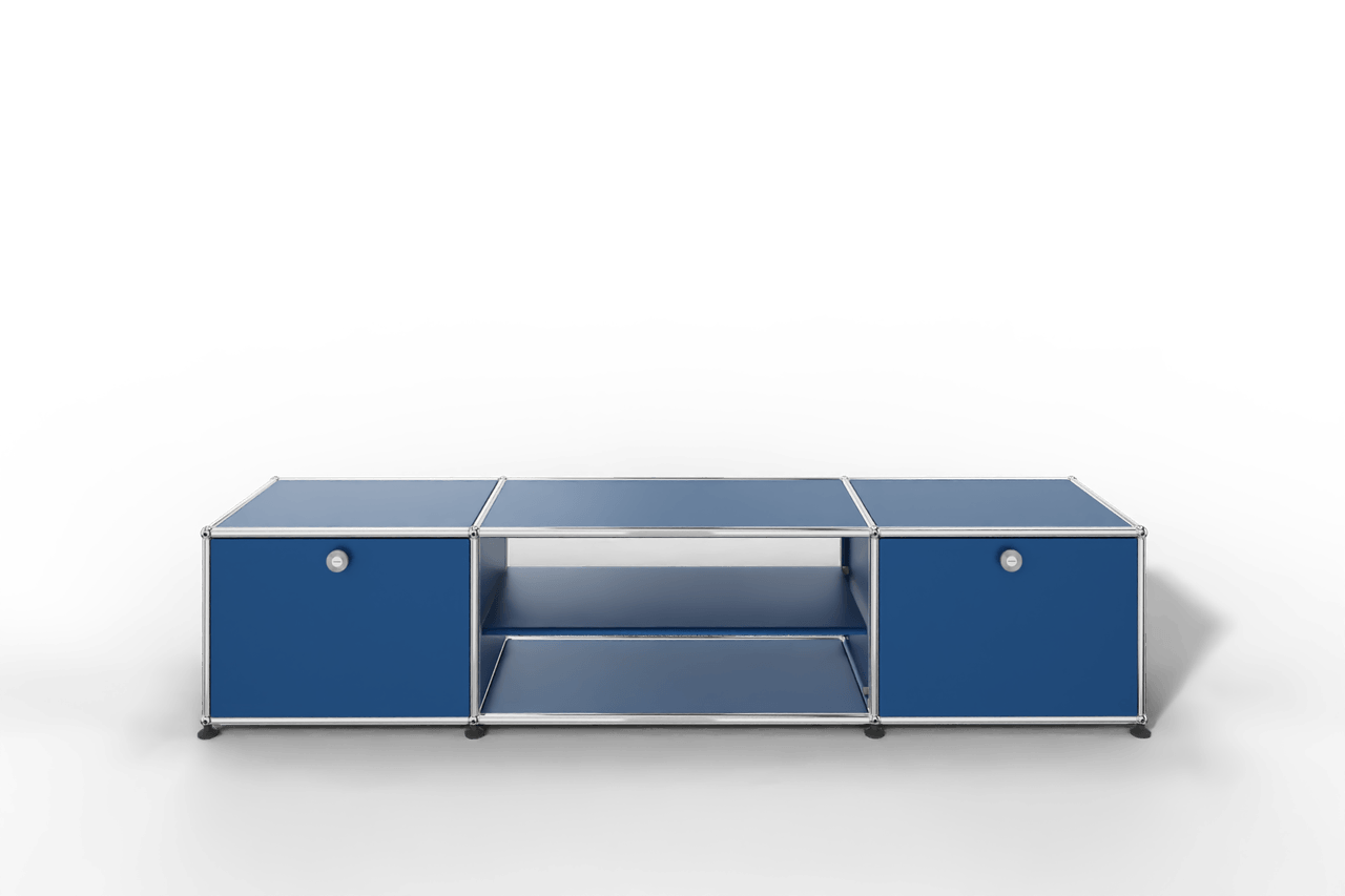 USM Haller TV-Lowboard mit Mittelteil und Zwischentablar Produktbild