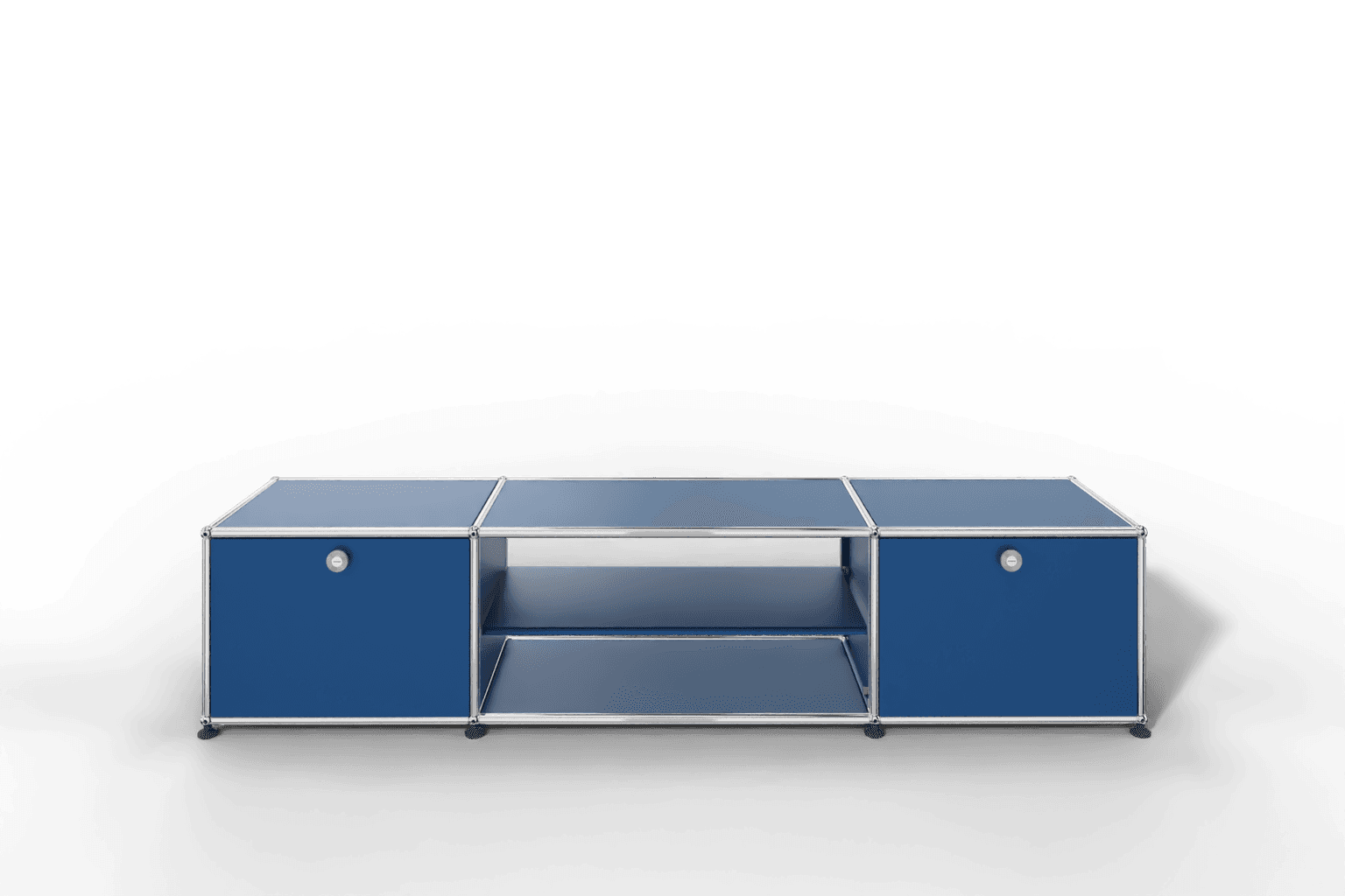 USM Haller TV-Lowboard mit Mittelteil und Zwischentablar Produktbild