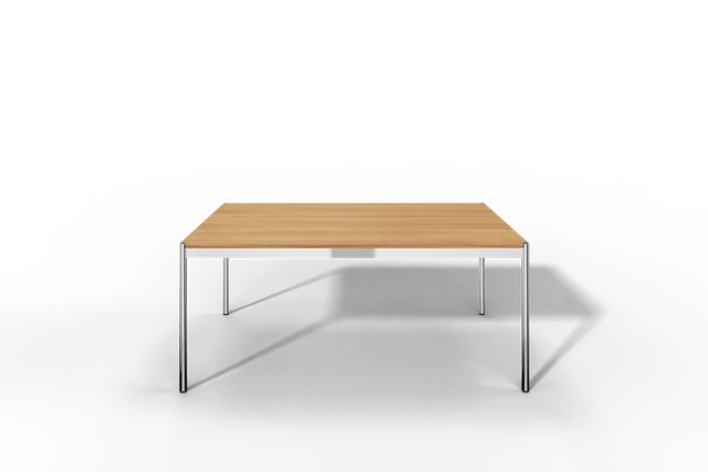 USM Haller Tisch, Tiefe 1000 mm, Holz furniert, geölt / lackiert, Oberfläche wählbar, Länge wählbar