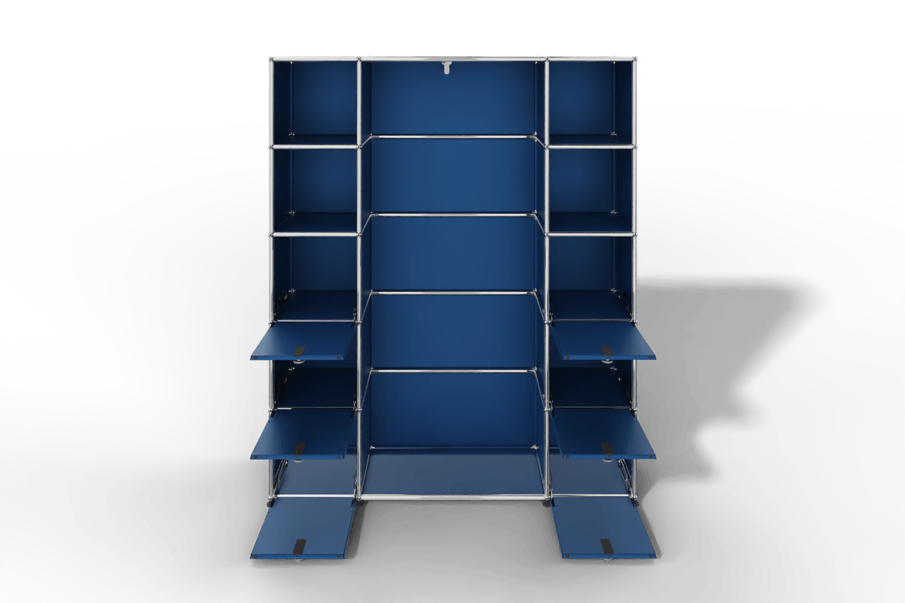 USM Haller Garderobe, 1450 mm breit, mit Klapptüren Produktbild