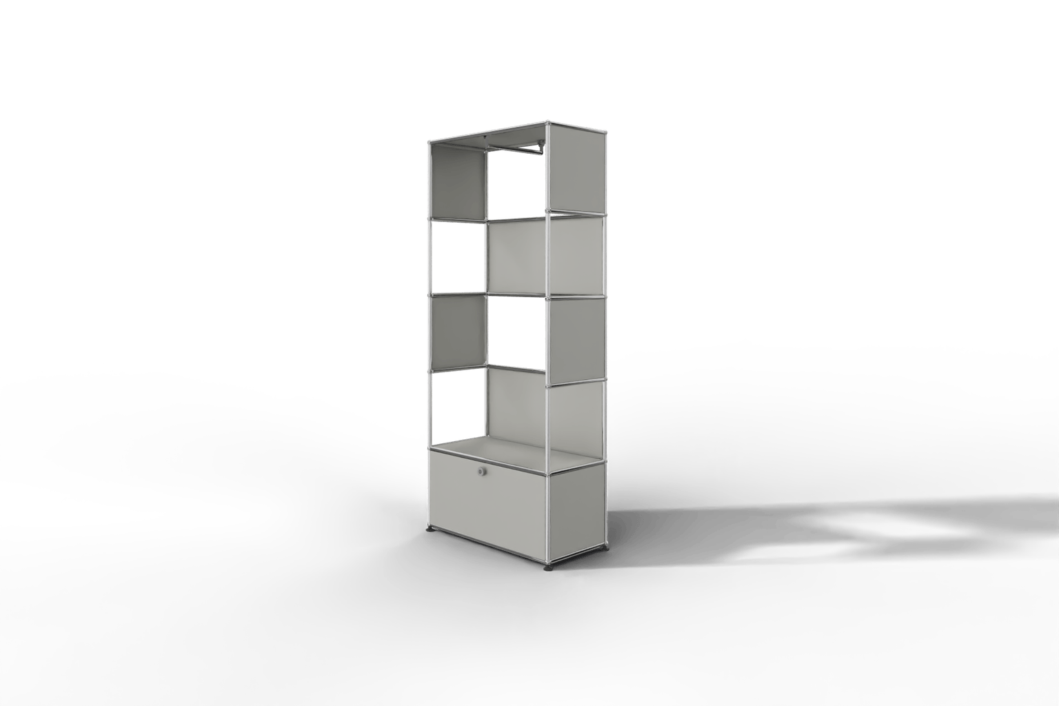 USM Haller Garderobe, 750 mm breit, mit Klapptüre Produktbild
