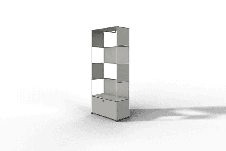 USM Haller Garderobe, 750 mm breit, mit Klapptüre Produktbild